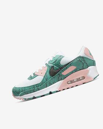 Nike Air Max 90 Turquesa Blancos Coral Negros | MX 2211